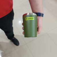VASO TERMICO INOXIDABLE 360ML EP-G044 COLORIDO