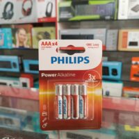 PILHA PHILIPS AAAX4  ALKALINE