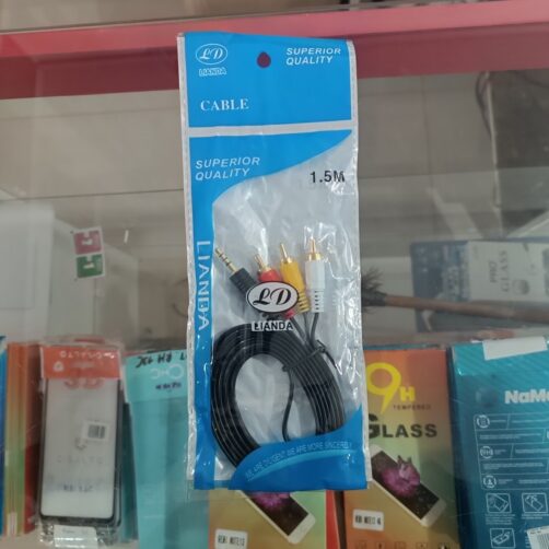 CABLE AV/RCA-AUXILIAR LIANDA 1.5M