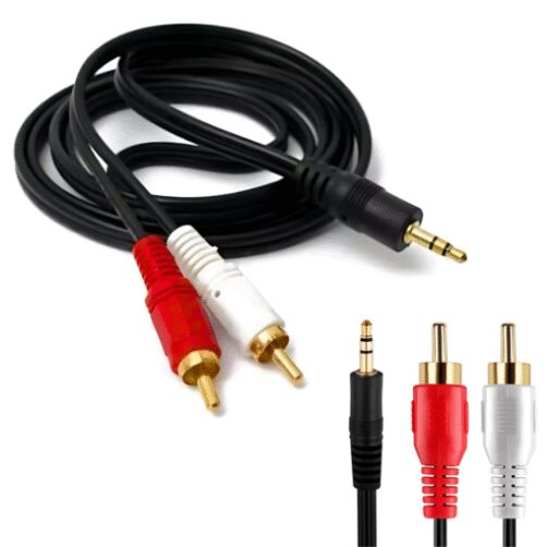 CABLE JACK-RCA/VGA DE AUDIO 1.5M LIANDA