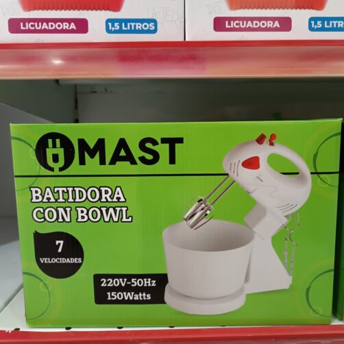 BATIDORA C/BOWL 7VEL MAST 150W 50000349
