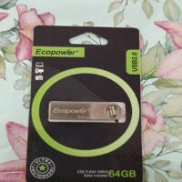 PENDRIVE 64GB 2.0 ECOPOWER METALICO