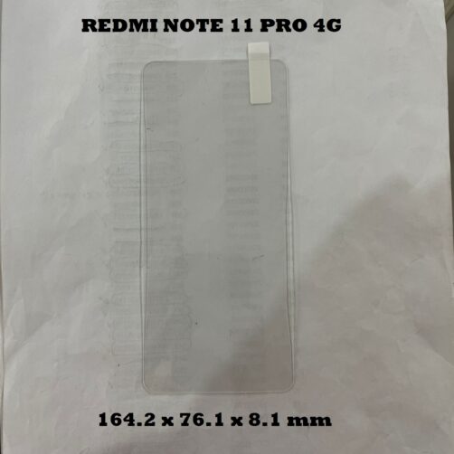 VIDRIO REDMI NOTE 11 PRO 4G
