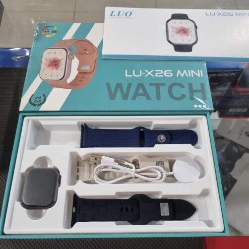 SMARTWATCH LUO LU-X26 MINI NEGRO MALLA LISA