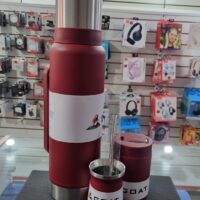 TERMO+GUAMPA+RECIPIENTE ROJO 1,2L KIT GOAT 4X1