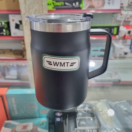 VASO CAFETERO W-8579 NEGRO 500 ML