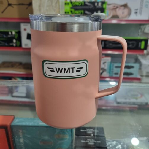 VASO CAFETERO W-8579 ROSA 500 ML
