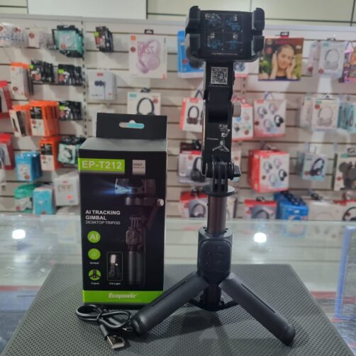 TRIPODE MINI CON IA E ILUMINACION EP-T212 ECOPOWER