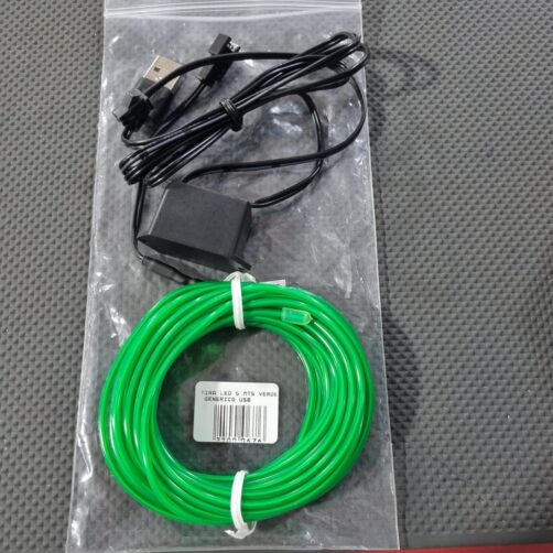 TIRA LED 5 MTS VERDE GENERICO USB