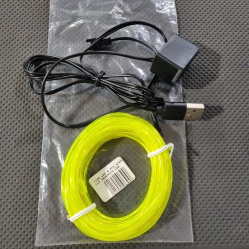 TIRA LED 5 MTS AMARILLO GENERICO USB
