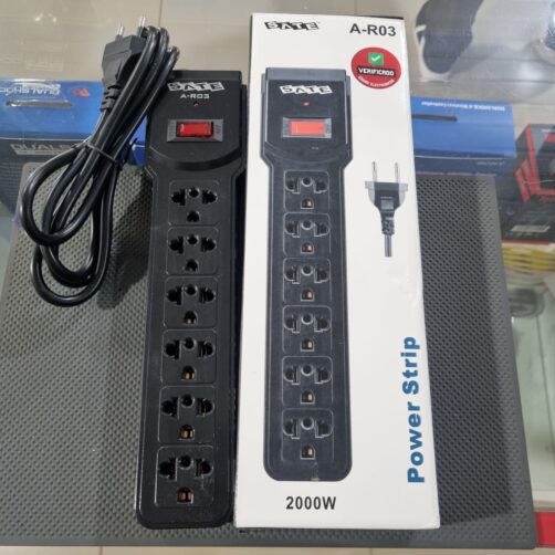 ZAPATILLA 6 TOMADAS A-R03 SATE